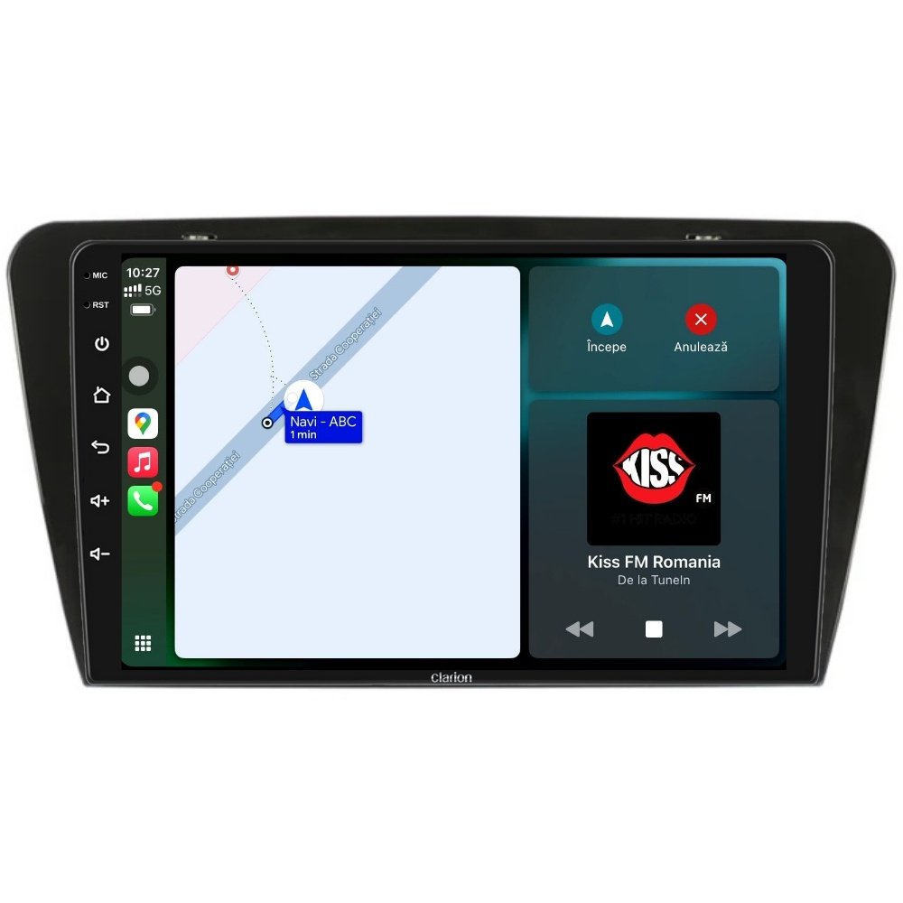 Navigatie CLARION Skoda Octavia 3 2013-2020 10 inch 4GB 64GB 8 CORE [2]