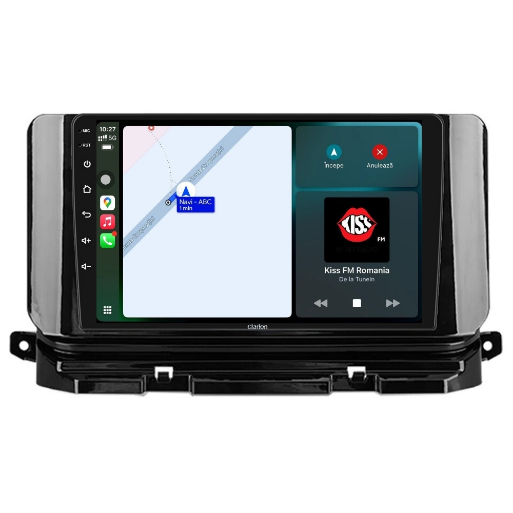 Navigatie CLARION Skoda Octavia 4 dupa 2019 10 inch 4GB 64GB 8 CORE [2]