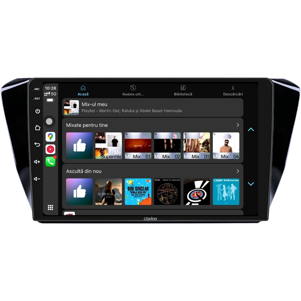 Navigatie CLARION Skoda Superb 3 2015-2019 10 inch 4GB 64GB 8 CORE [4]