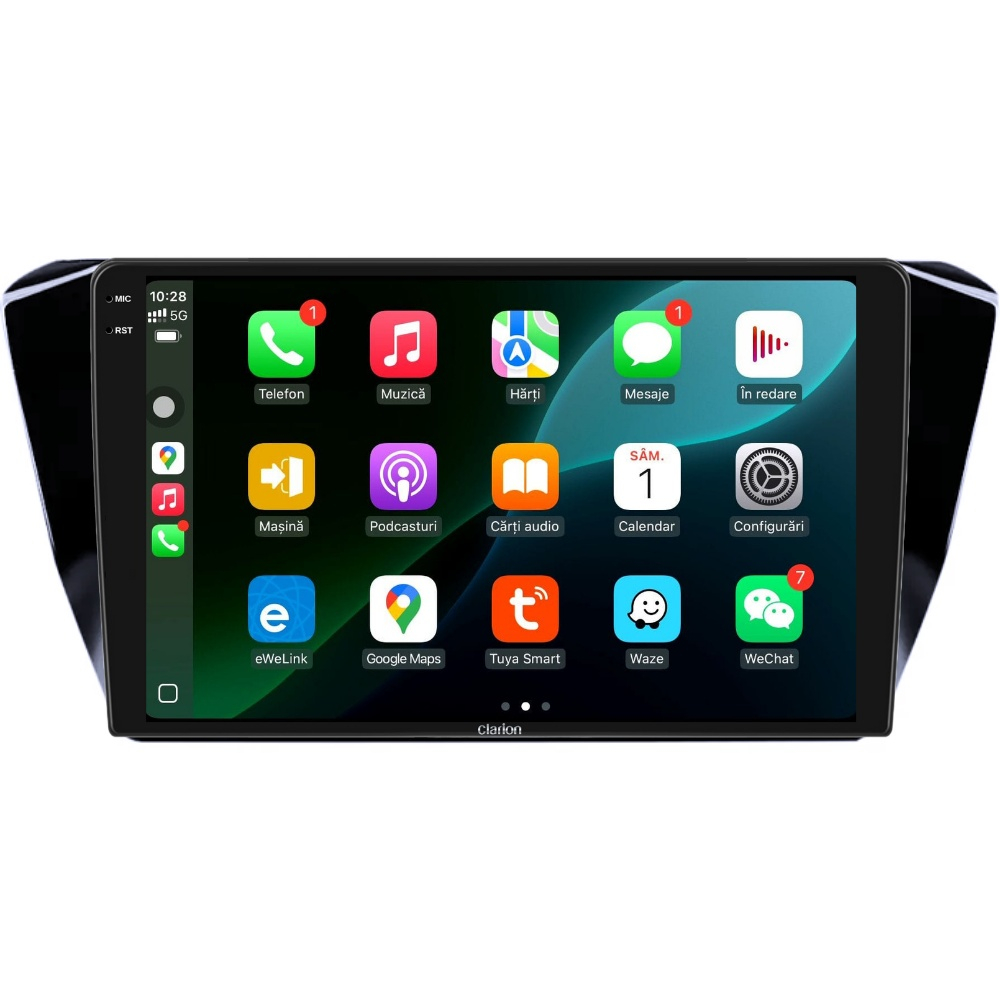 Navigatie CLARION Skoda Superb 3 2015-2019 2K 4GB 64GB 8 CORE [3]