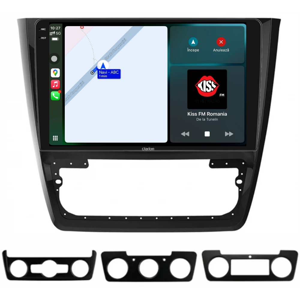 Navigatie CLARION Skoda Yeti 2009-2018 2K 4GB 64GB 8 CORE [2]