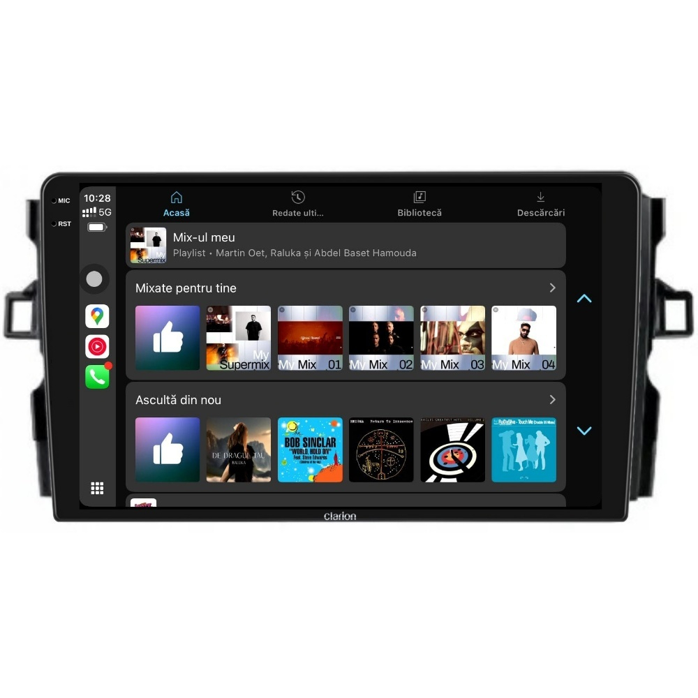 Navigatie CLARION Toyota Auris E15 2006-2012 2K 8GB 256GB 8 CORE [4]