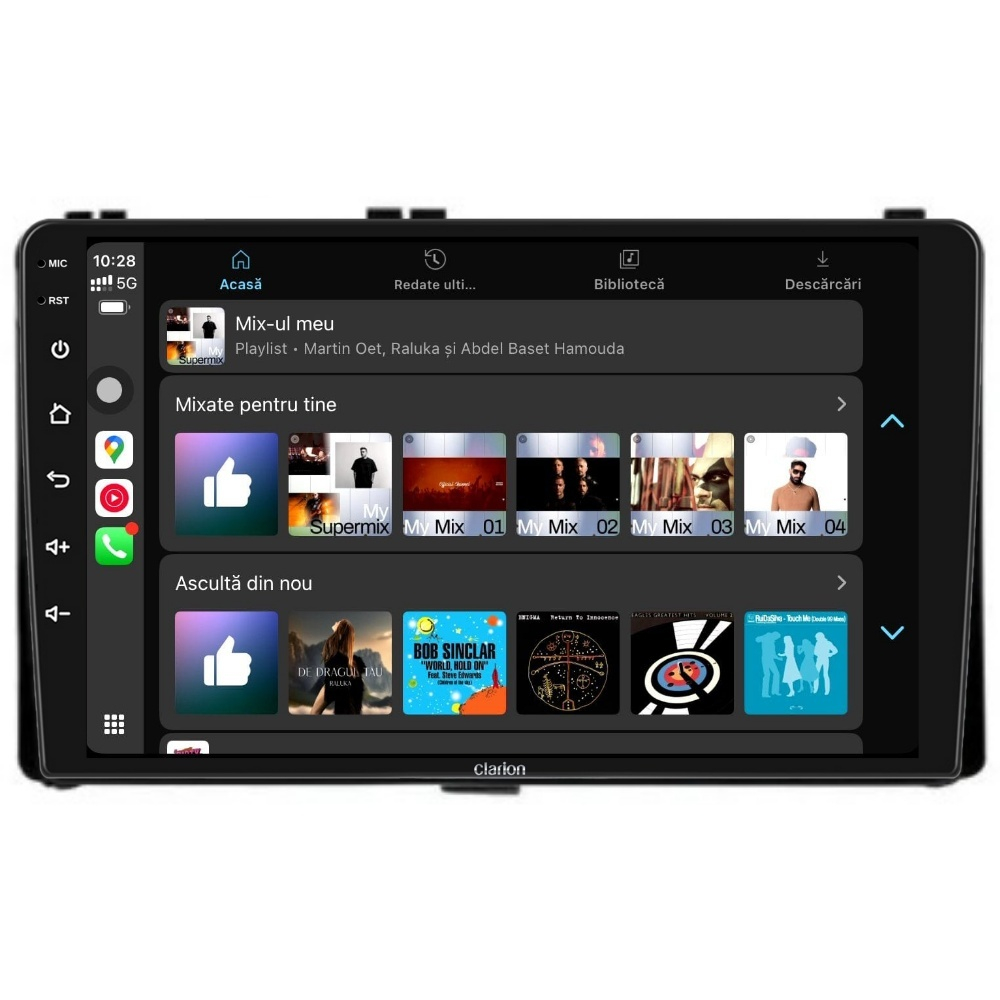Navigatie CLARION Toyota Auris E18 2012-2019 10 inch 2GB 32GB 8 CORE [4]