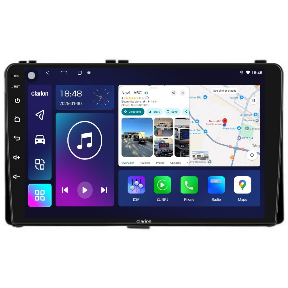 Navigatie CLARION Toyota Auris E18 2012-2019 10 inch 4GB 64GB 8 CORE [1]