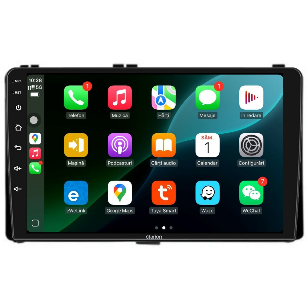 Navigatie CLARION Toyota Auris E18 2012-2019 10 inch 4GB 64GB 8 CORE [3]