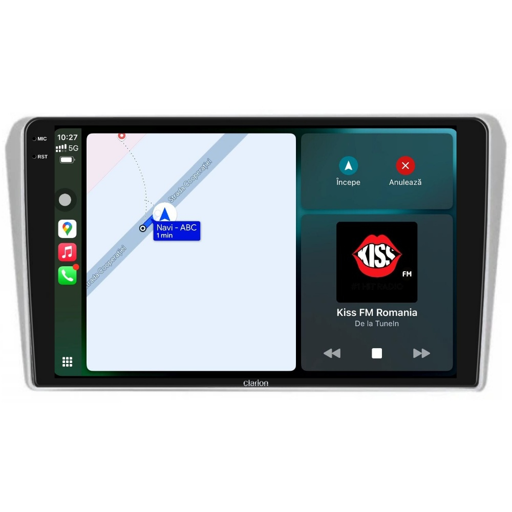 Navigatie CLARION Toyota Avensis T25 2003-2009 2K 4GB 64GB 8 CORE [2]