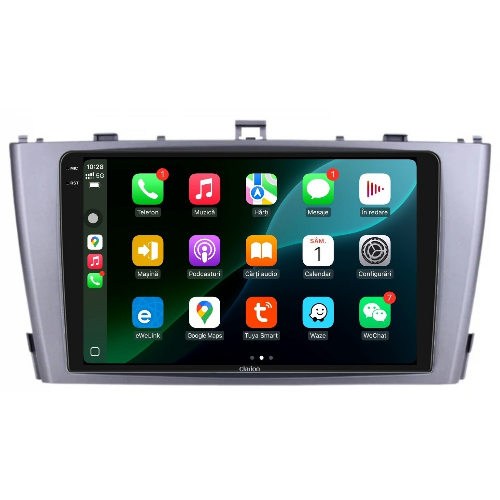 Navigatie CLARION Toyota Avensis T27 2009-2015 2K 8GB 256GB 8 CORE [3]