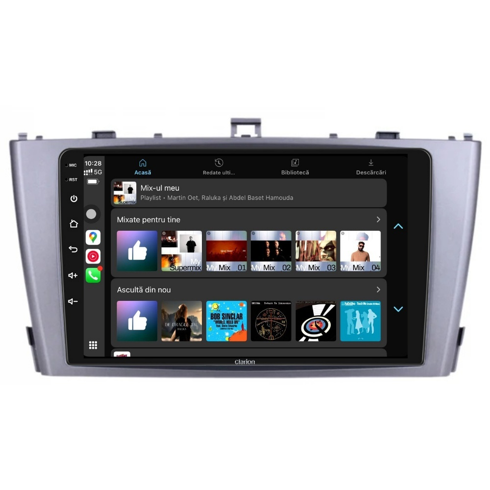 Navigatie CLARION Toyota Avensis T27 2009-2015 9 inch 2GB 32GB 8 CORE [4]