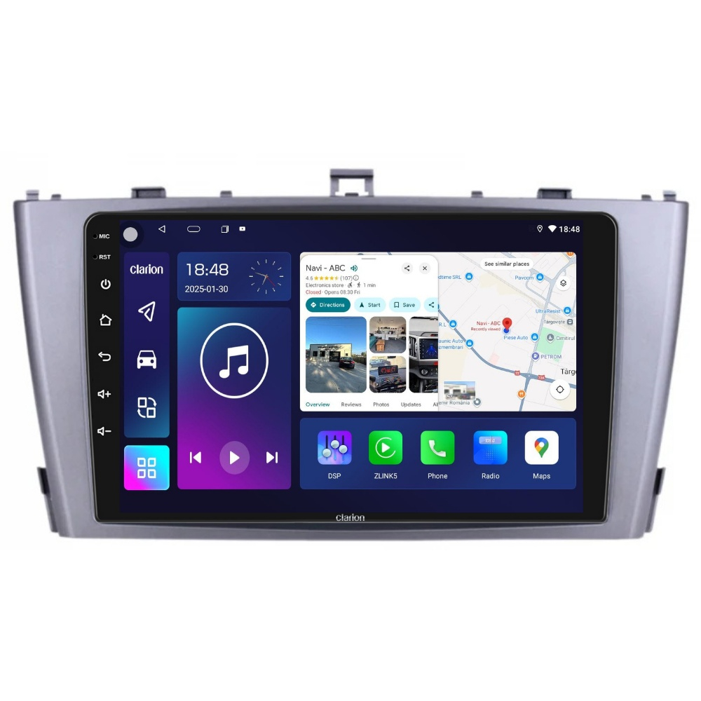 Navigatie CLARION Toyota Avensis T27 2009-2015 9 inch 4GB 64GB 8 CORE [1]