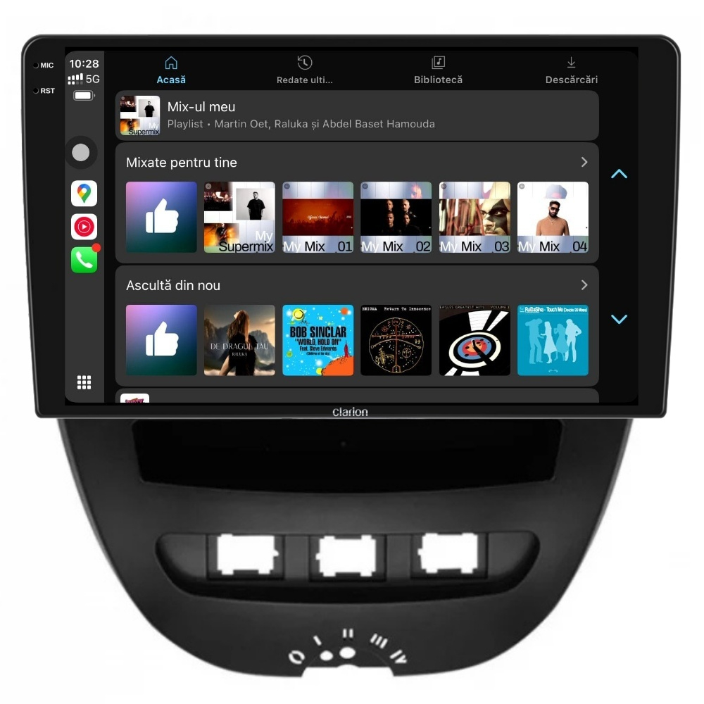 Navigatie CLARION Toyota Aygo 2005-2014 2K 8GB 256GB 8 CORE [4]