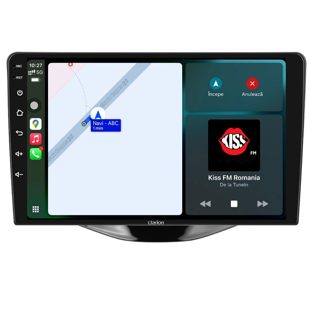 Navigatie CLARION Toyota Aygo 2014-2022 9 inch 2GB 32GB 8 CORE [2]