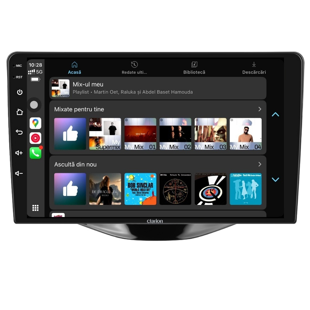 Navigatie CLARION Toyota Aygo 2014-2022 9 inch 4GB 64GB 4 CORE [4]