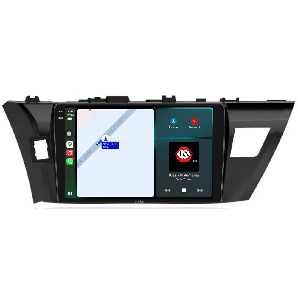 Navigatie CLARION Toyota Corolla E18 2013-2017 2K 4GB 64GB 8 CORE [2]