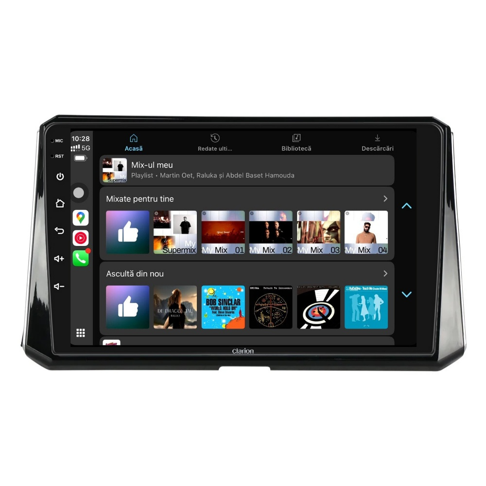 Navigatie CLARION Toyota Corolla E21 dupa 2019 10 inch 2GB 32GB 8 CORE [4]