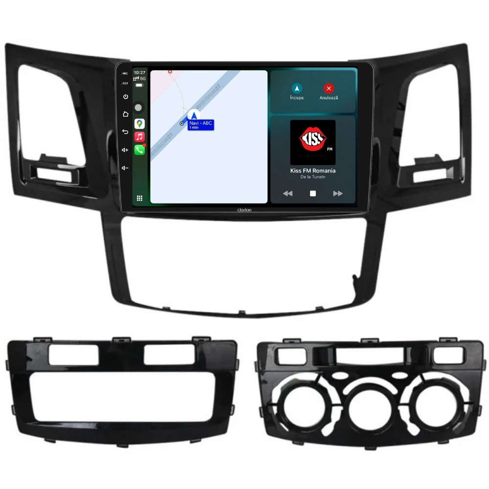 Navigatie CLARION Toyota Hilux 2005-2015 9 inch 4GB 64GB 4 CORE [2]