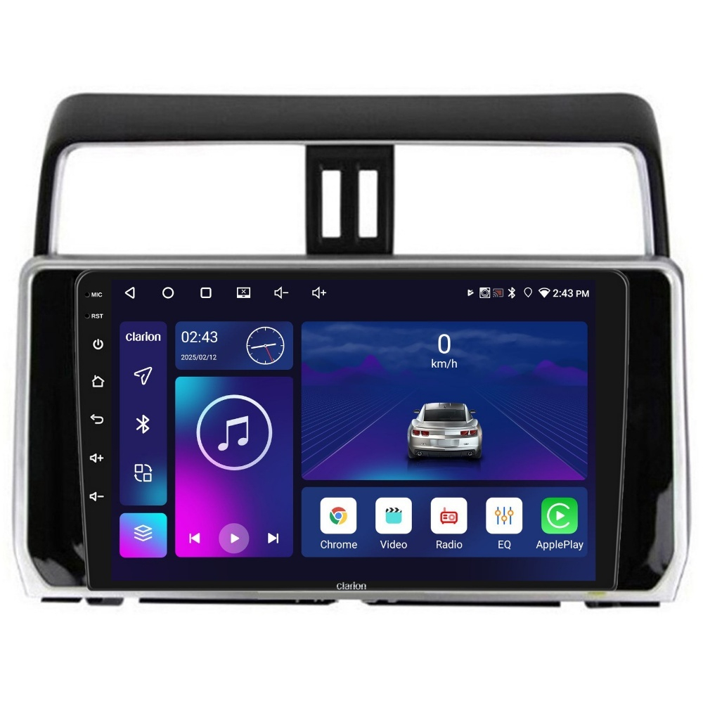 Navigatie CLARION Toyota Land Cruser Prado J15 dupa 2009 10 inch 4GB 64GB 4 CORE [1]