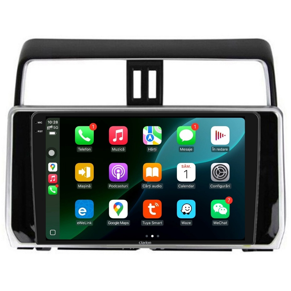 Navigatie CLARION Toyota Land Cruser Prado J15 dupa 2009 2K 8GB 256GB 8 CORE [3]