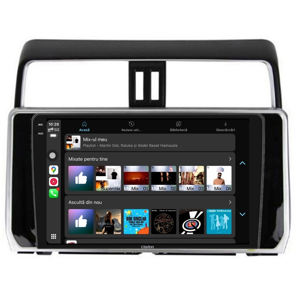 Navigatie CLARION Toyota Land Cruser Prado J15 dupa 2009 2K 8GB 256GB 8 CORE [4]