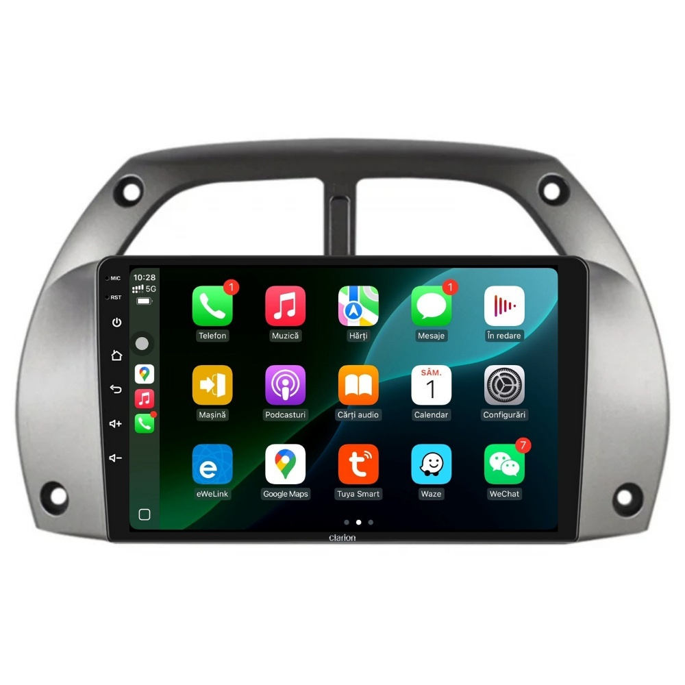 Navigatie CLARION Toyota Rav4 2000-2005 9 inch 2GB 32GB 8 CORE [3]