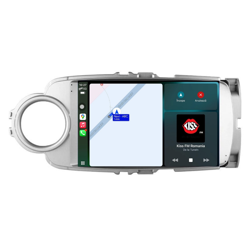 Navigatie CLARION Toyota Yaris P13 2011-2018 2K 4GB 64GB 8 CORE [2]