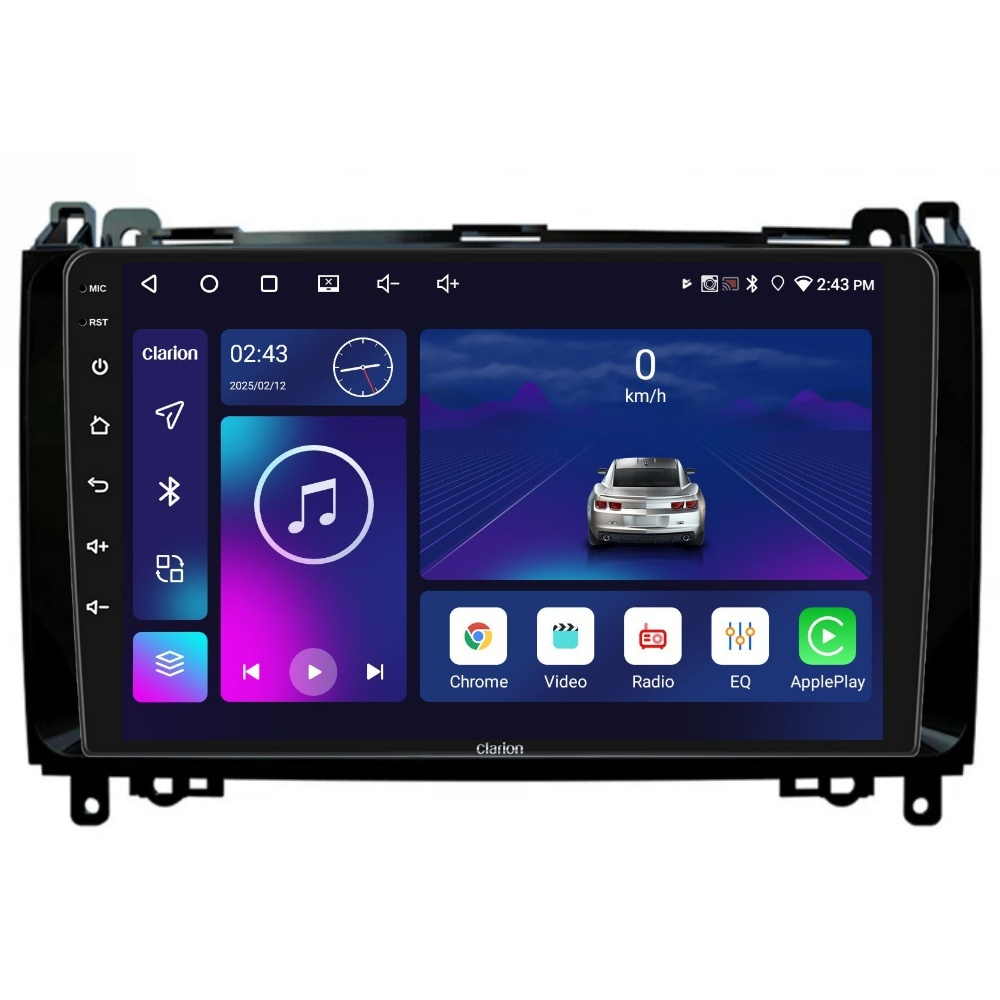 Navigatie CLARION VW Crafter 2006-2016 9 inch 4GB 64GB 4 CORE [1]