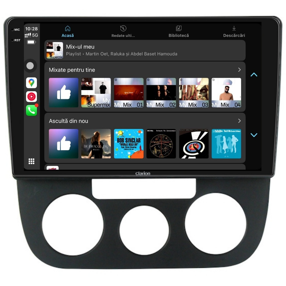 Navigatie CLARION VW Golf 5 2003-2010 2K 4GB 64GB 8 CORE [4]