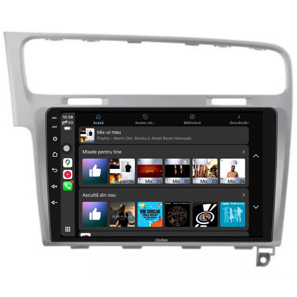 Navigatie CLARION VW Golf 7 2012-2020 10 inch 2GB 32GB 4 CORE [4]