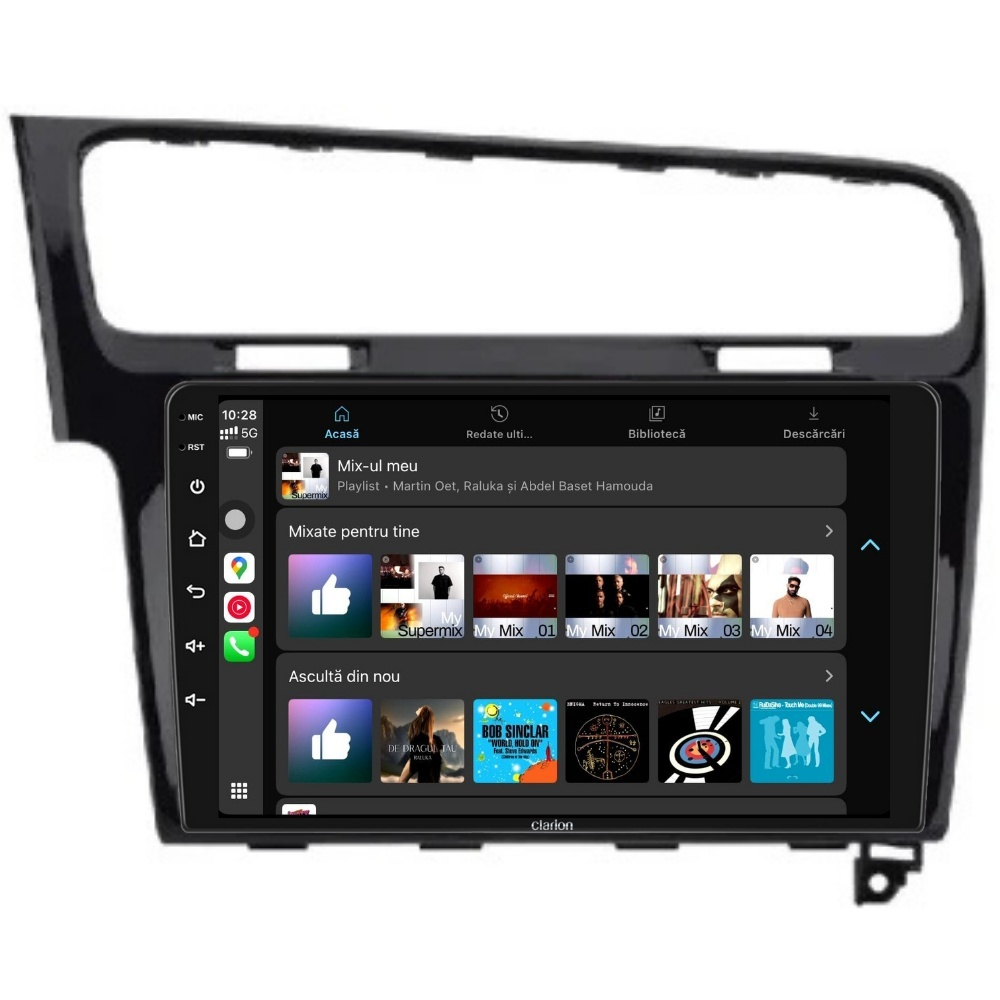 Navigatie CLARION VW Golf 7 2012-2020 10 inch 4GB 64GB 4 CORE [4]