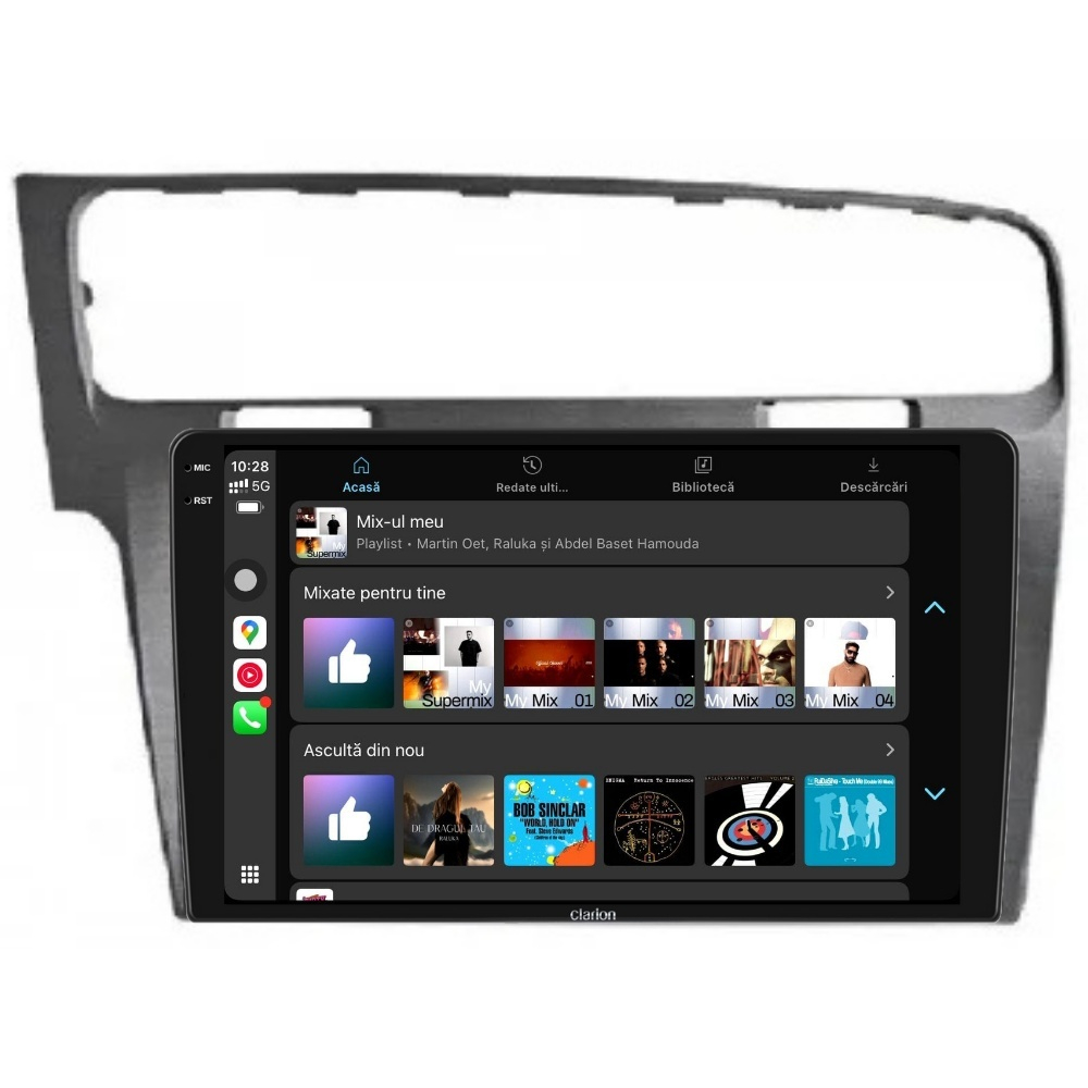 Navigatie CLARION VW Golf 7 2012-2020 2K 8GB 256GB 8 CORE [4]