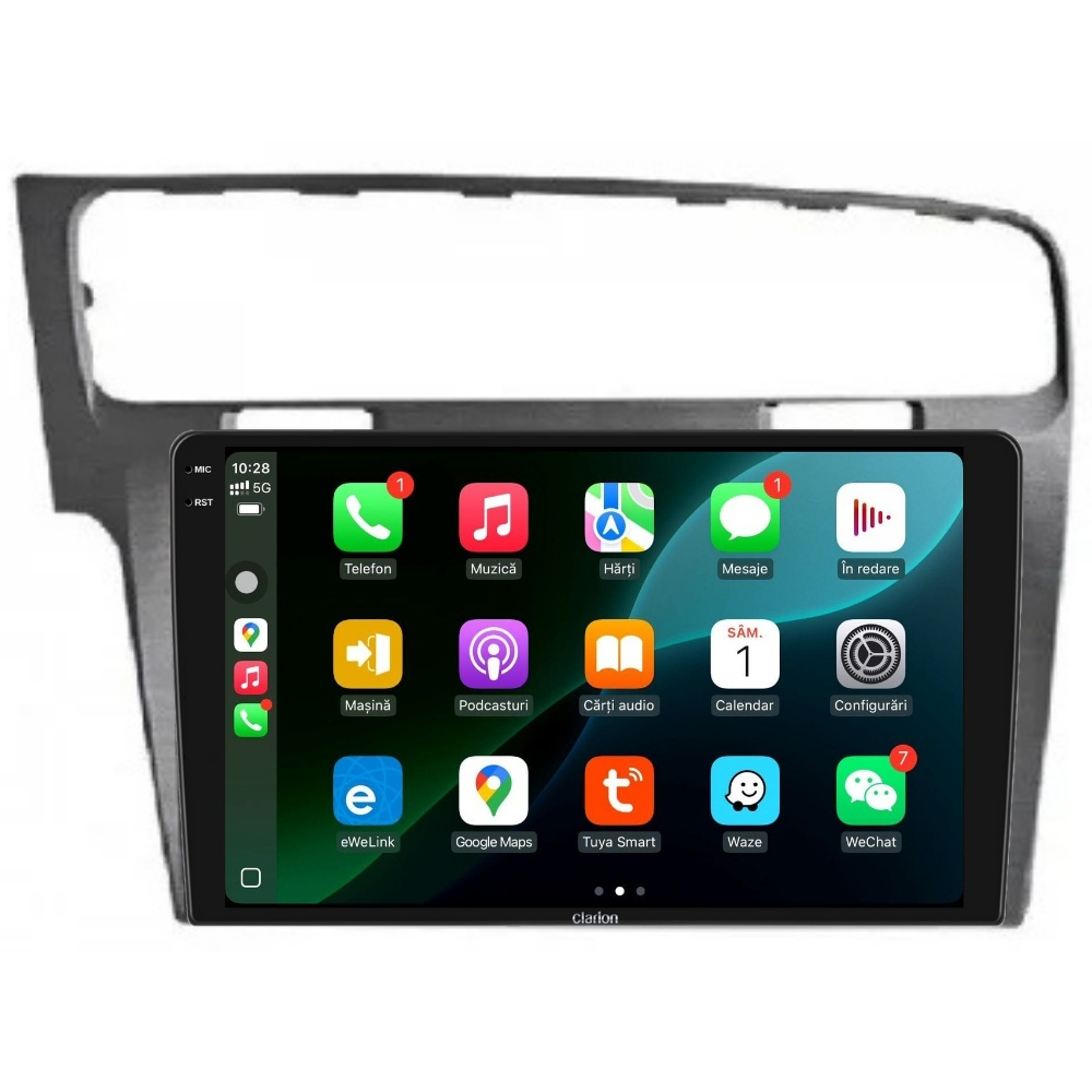 Navigatie CLARION VW Golf 7 2012-2020 2K 8GB 256GB 8 CORE [3]