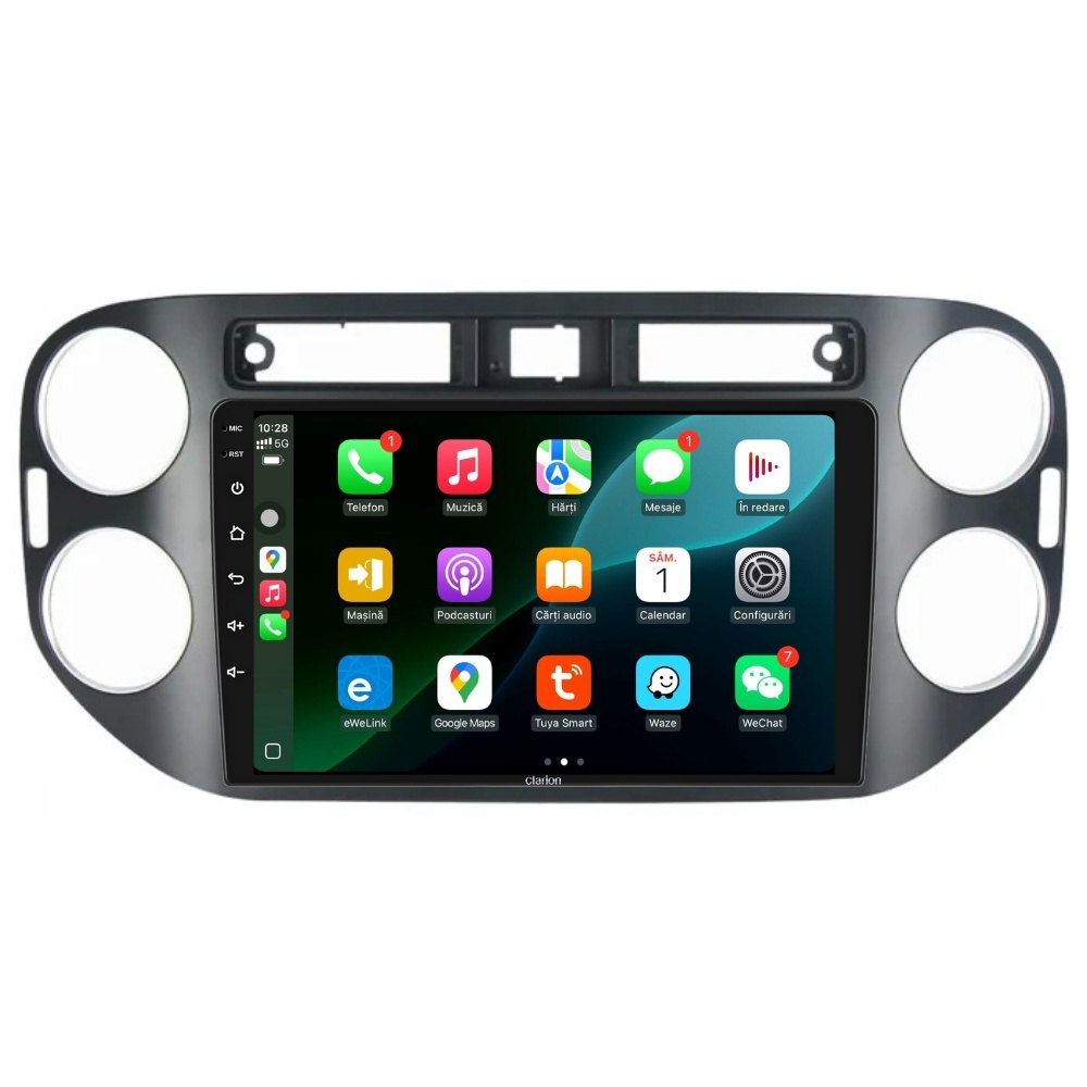 Navigatie CLARION VW Golf Plus 2004-2014 9 inch 4GB 64GB 4 CORE [3]