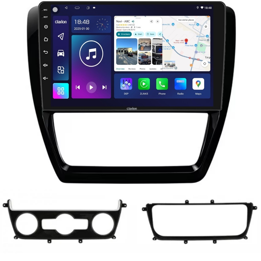 Navigatie CLARION VW Jetta 2011-2018 10 inch 2GB 32GB 8 CORE [1]