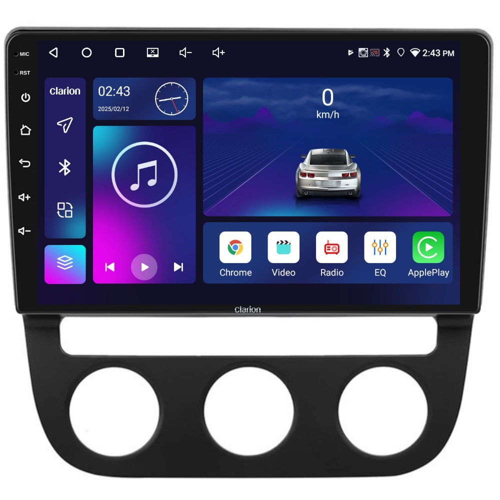 Navigatie CLARION VW Jetta 3 2004-2011 10 inch 2GB 32GB 4 CORE [1]