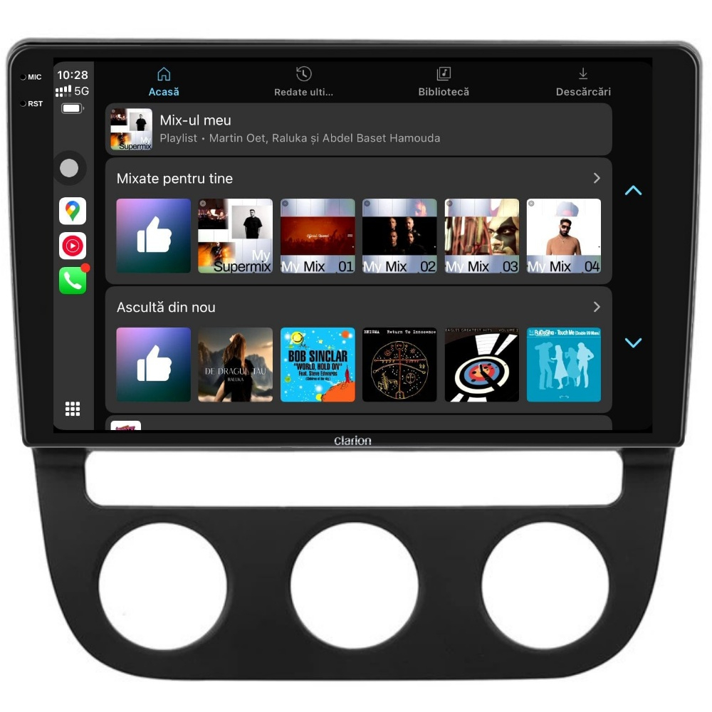 Navigatie CLARION VW Jetta 3 2004-2011 2K 4GB 64GB 8 CORE [4]