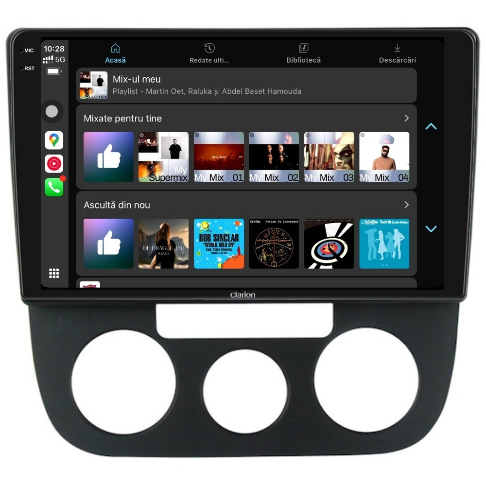 Navigatie CLARION VW Jetta 3 2004-2011 2K 8GB 256GB 8 CORE [4]