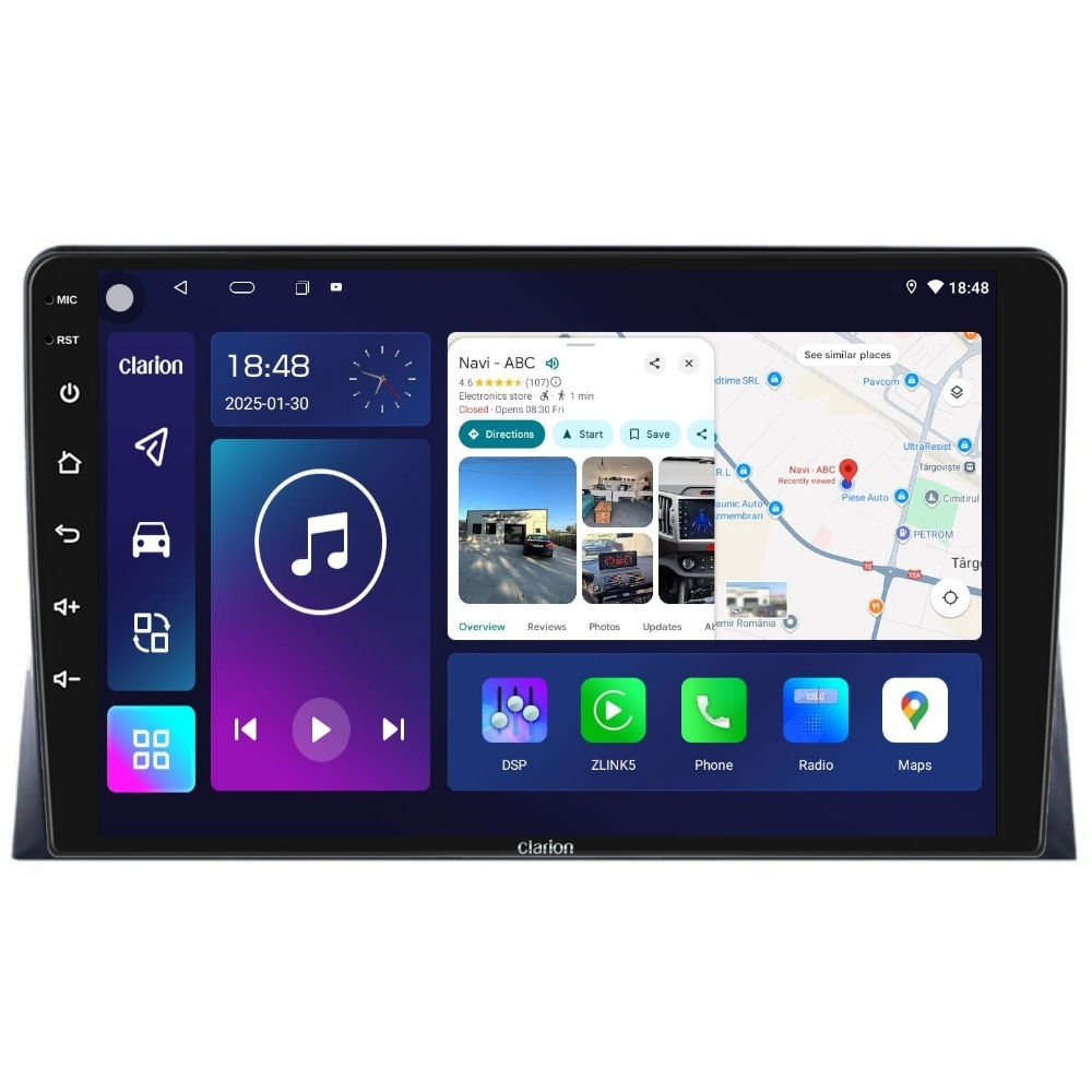 Navigatie CLARION VW Multivan T5 2003-2015 9 inch 2GB 32GB 8 CORE [1]