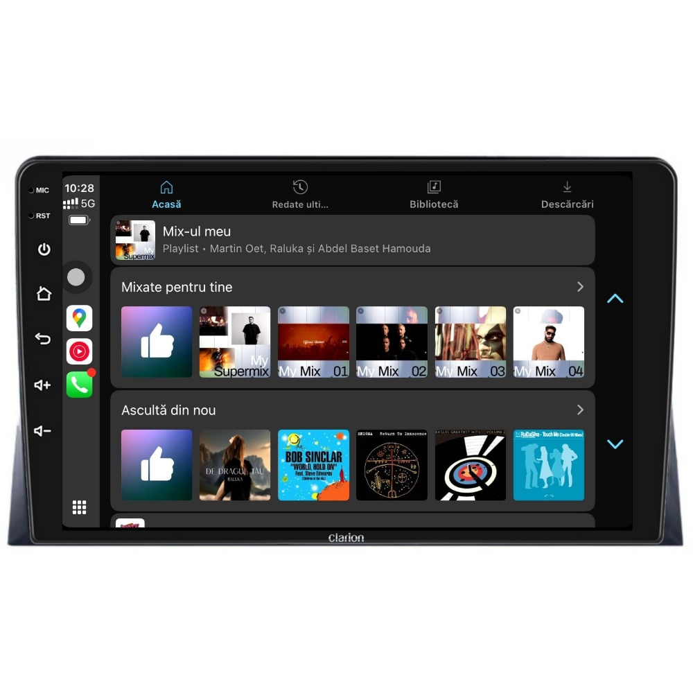 Navigatie CLARION VW Multivan T5 2003-2015 9 inch 4GB 64GB 8 CORE [4]