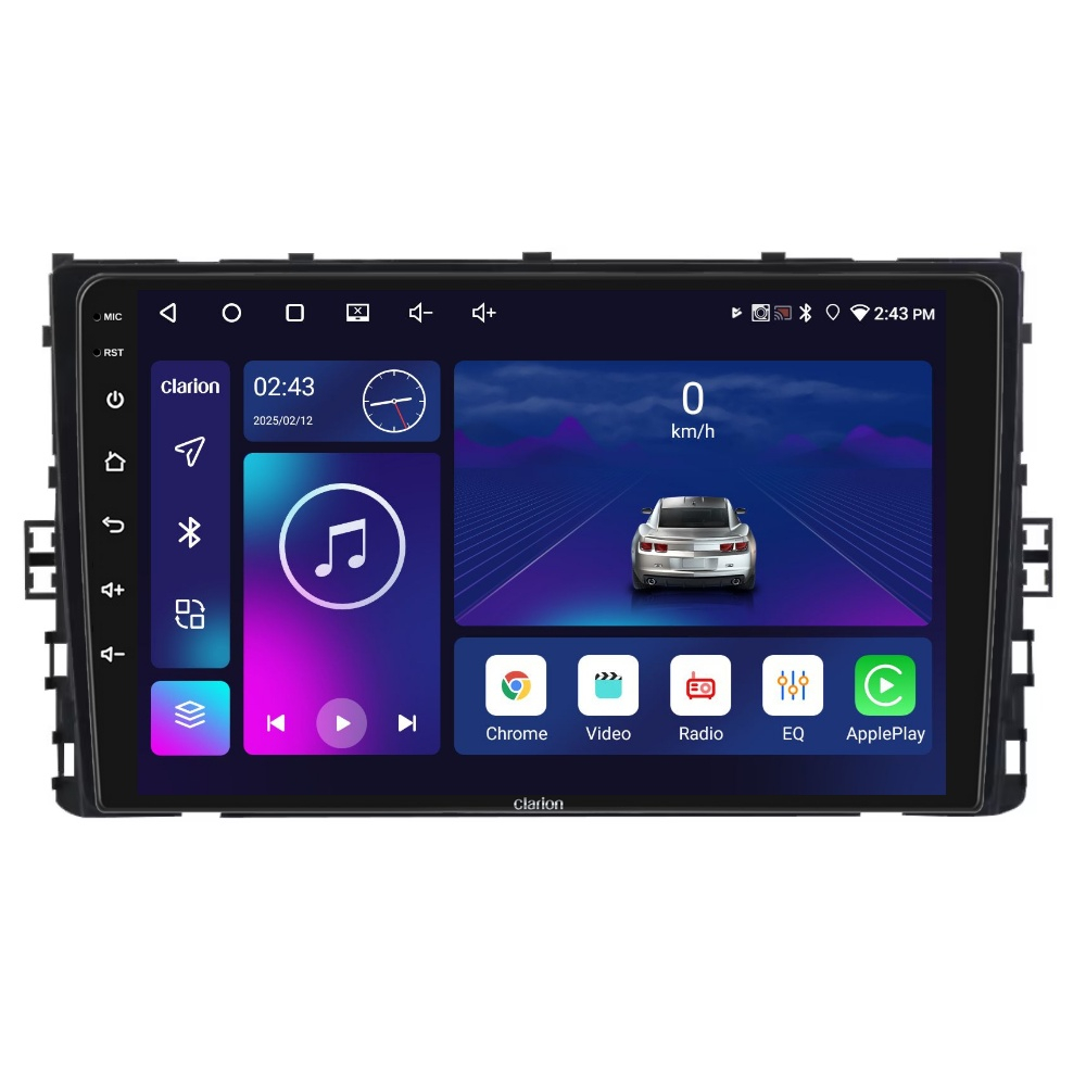 Navigatie CLARION VW Multivan T6 dupa 2022 9 inch 2GB 32GB 4 CORE [1]