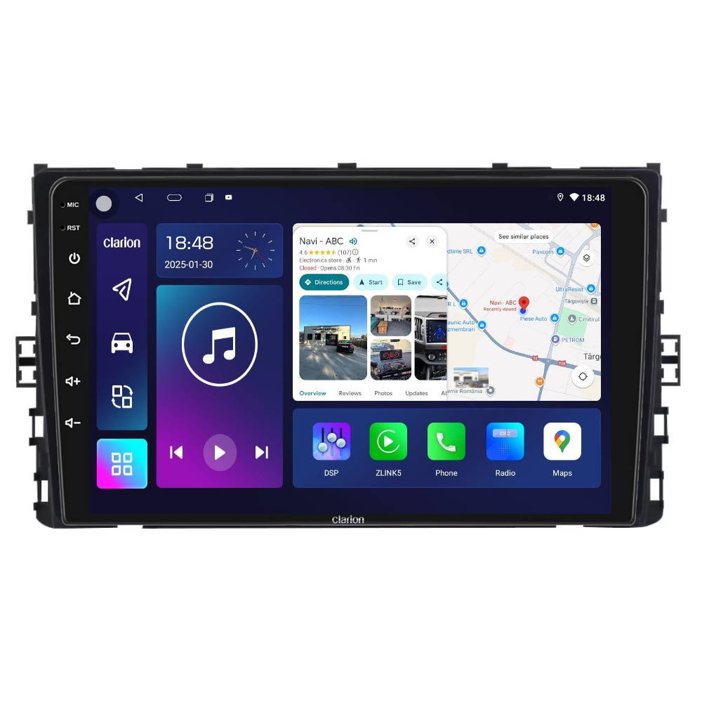 Navigatie CLARION VW Multivan T6 dupa 2022 9 inch 2GB 32GB 8 CORE [1]