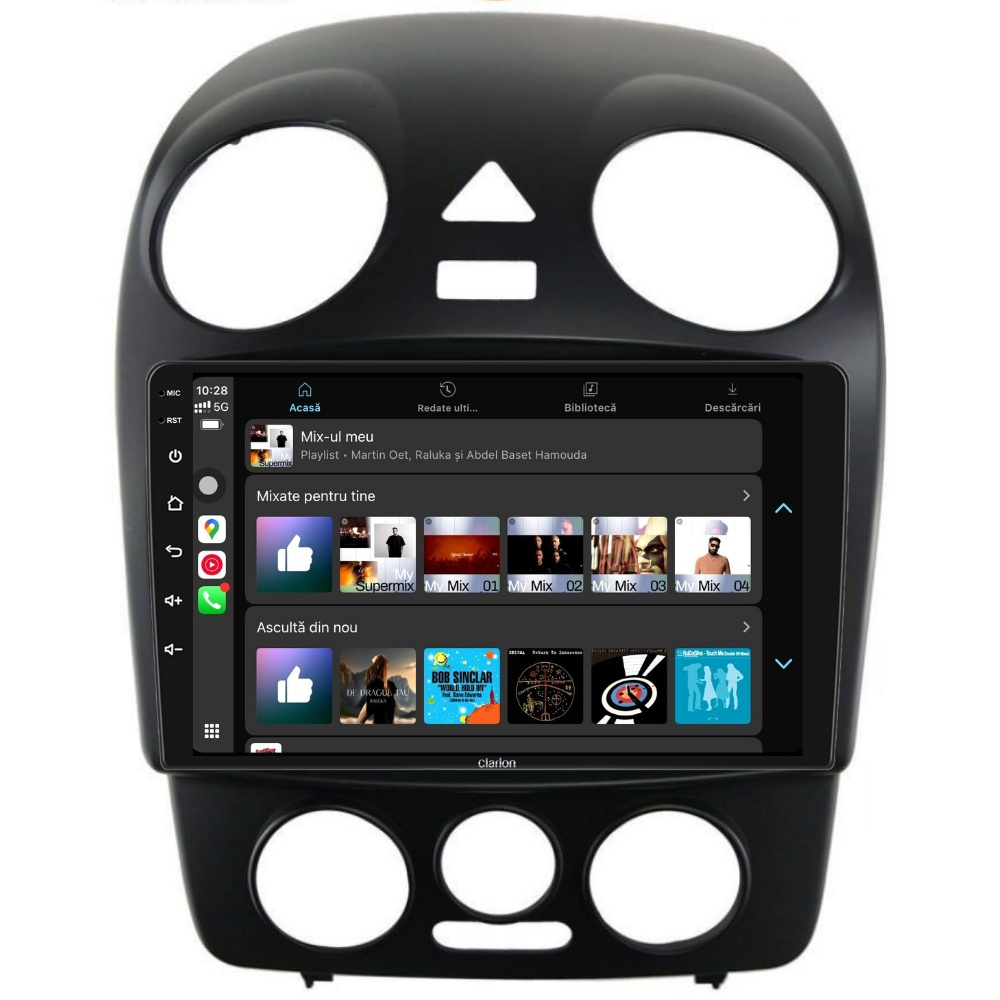 Navigatie CLARION VW New Beetle 2004-2010 9 inch 2GB 32GB 4 CORE [4]