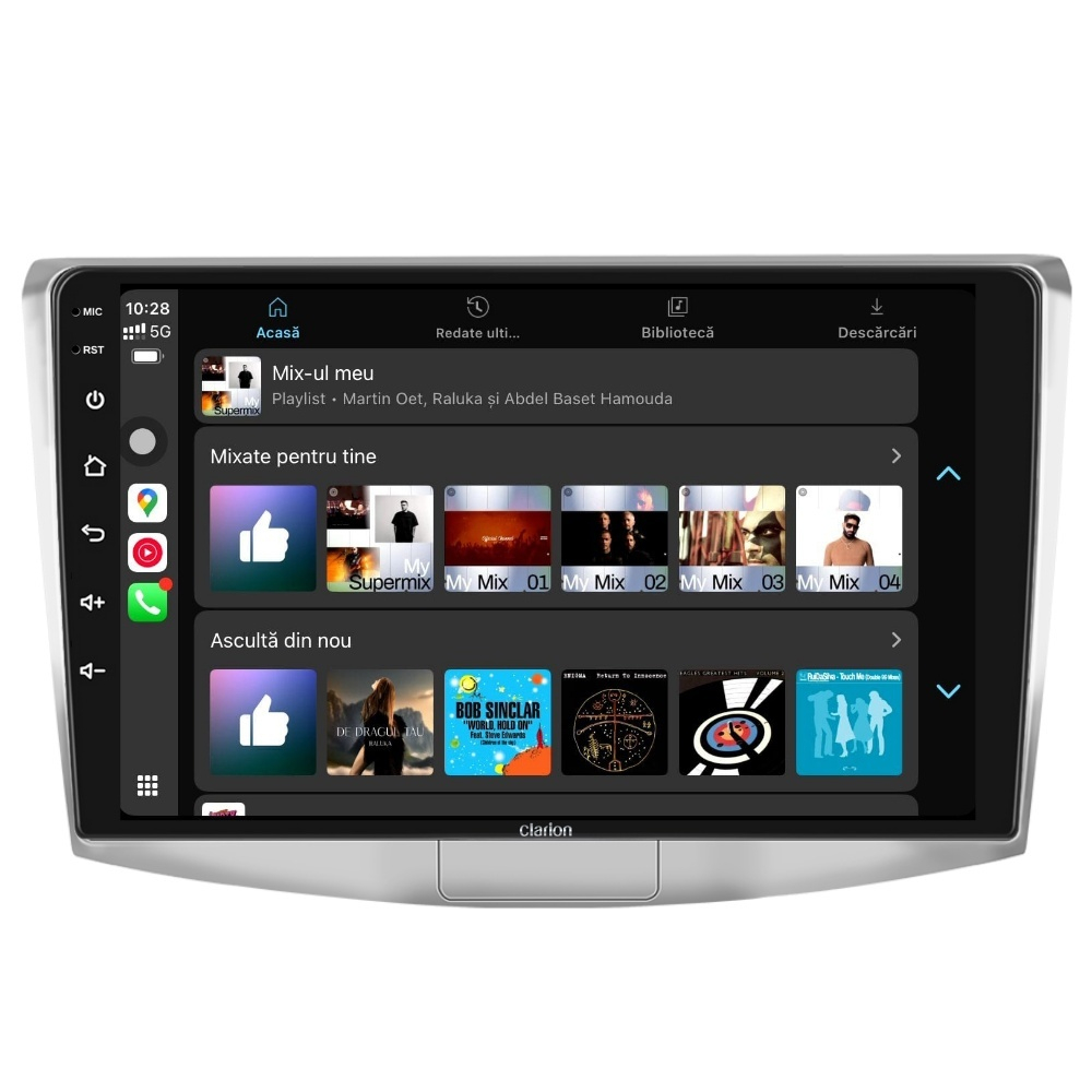 Navigatie CLARION VW Passat B6 2005-2010 10 inch 4GB 64GB 4 CORE [4]