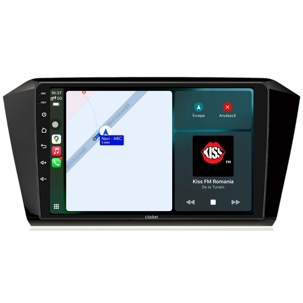 Navigatie CLARION VW Passat B8 2015-2019 10 inch 4GB 64GB 8 CORE [2]