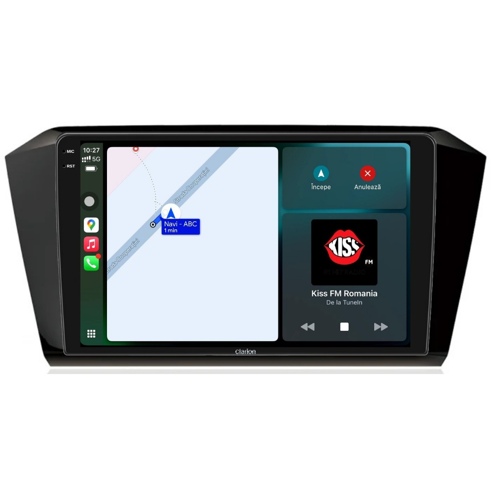 Navigatie CLARION VW Passat B8 2015-2019 2K 4GB 64GB 8 CORE [2]