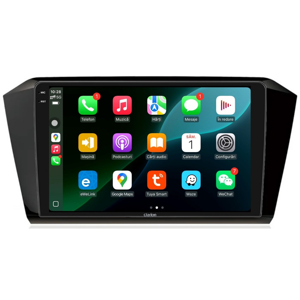 Navigatie CLARION VW Passat B8 2015-2019 2K 4GB 64GB 8 CORE [3]