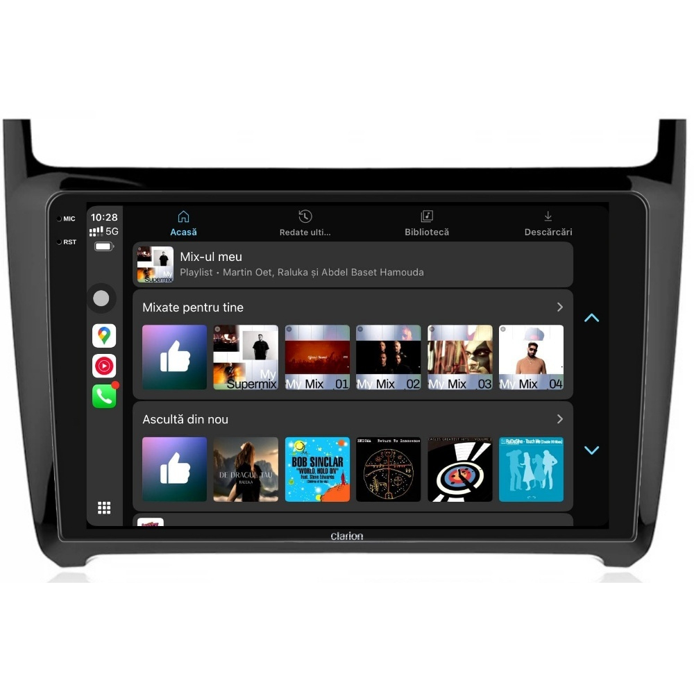 Navigatie CLARION VW Polo 6R 2009-2018 2K 8GB 256GB 8 CORE [4]