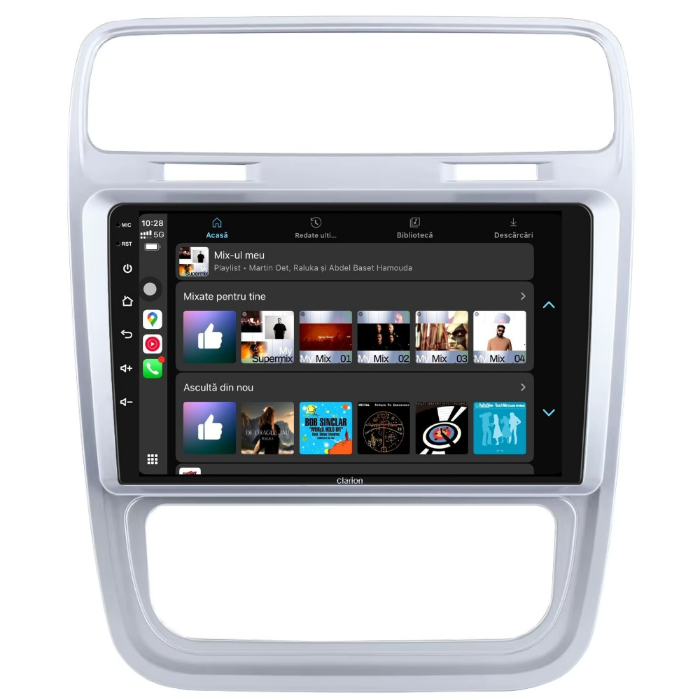 Navigatie CLARION VW Scirocco 2015-2018 9 inch 2GB 32GB 4 CORE [4]