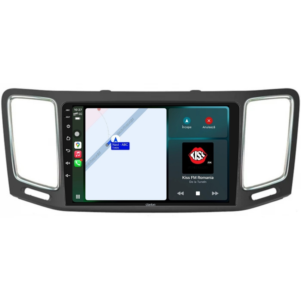 Navigatie CLARION VW Sharan 2010-2022 9 inch 2GB 32GB 8 CORE [2]