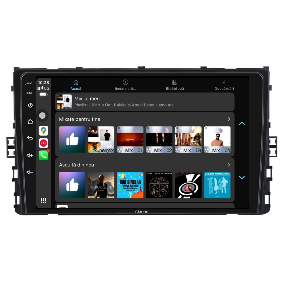 Navigatie CLARION VW Taigo dupa 2021 9 inch 2GB 32GB 8 CORE [4]
