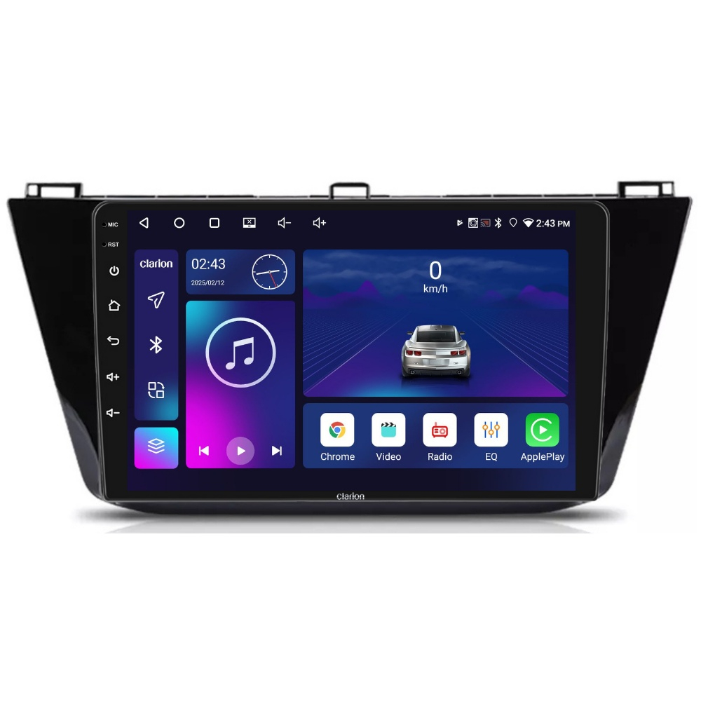 Navigatie CLARION VW Tiguan 2 2016-2023 10 inch 2GB 32GB 4 CORE [1]