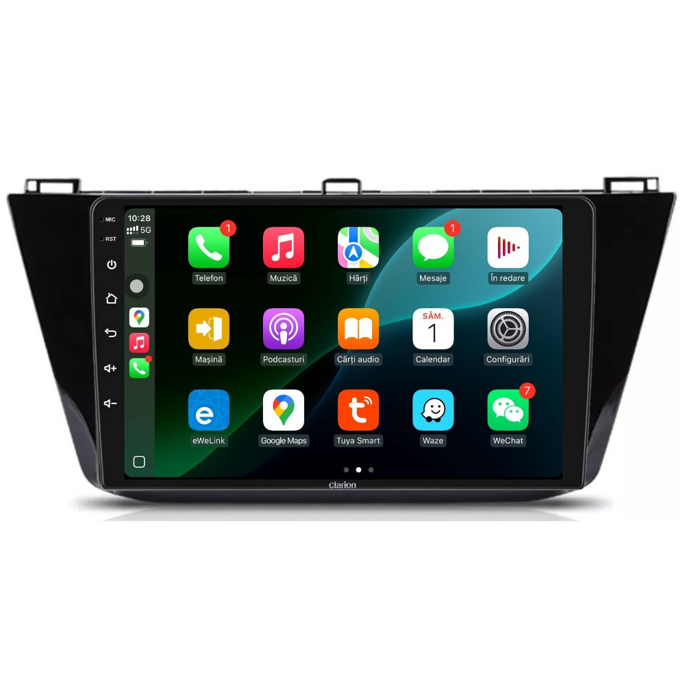 Navigatie CLARION VW Tiguan 2 2016-2023 10 inch 2GB 32GB 4 CORE [3]